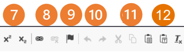 screenshot of Text Editor steps 7-12