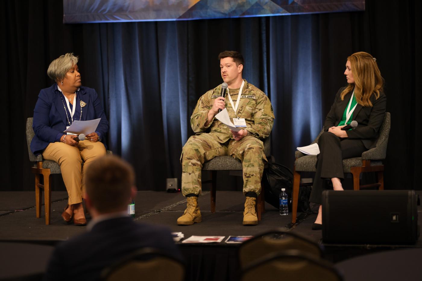 Bernice Russell-Bond on panel at the NC IT Leadership Forum