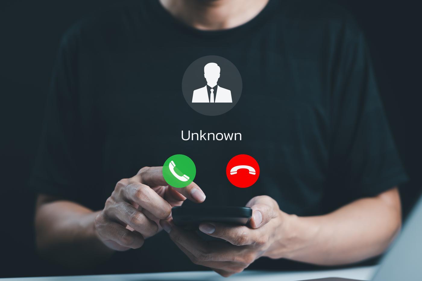 a robber phishing documents off of a person on their phone