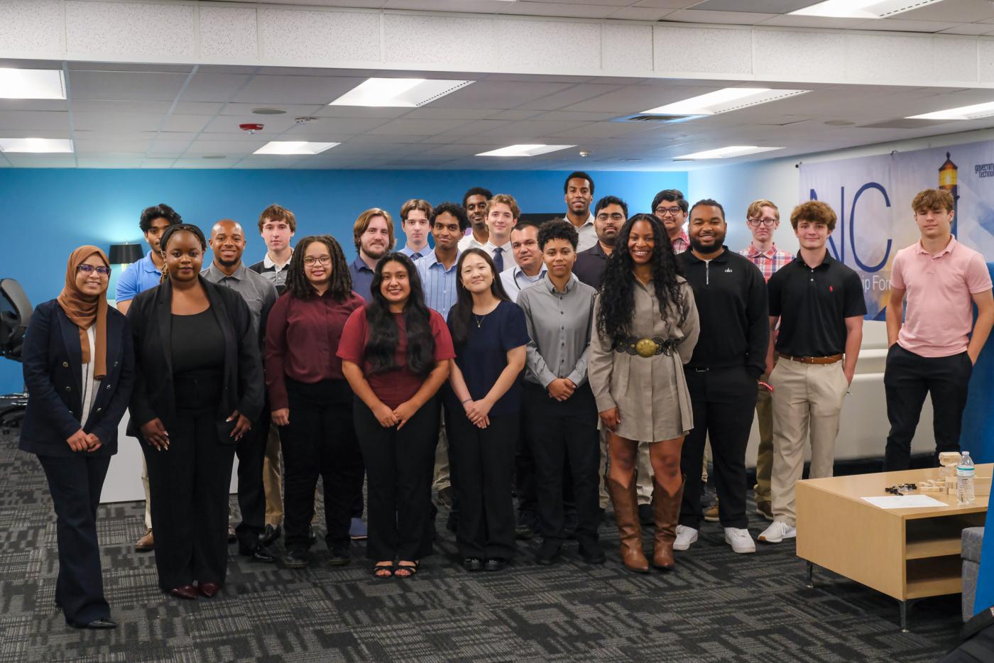 Group photo of NCDIT's spring/summer interns