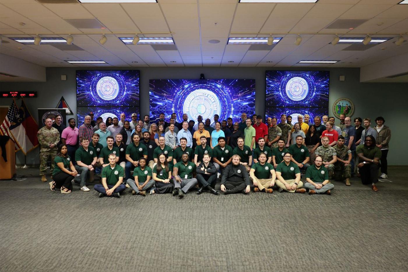 N.C. Department of Information Technology cybersecurity staff and other participants at Operation Tobacco Road in August 2026.