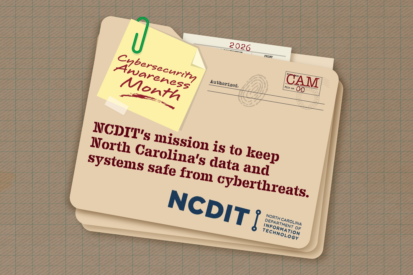Cybersecurity Awareness Month, NCDIT's mission is to keep North Carolina's data and systems safe from cyberthreats. NCDIT