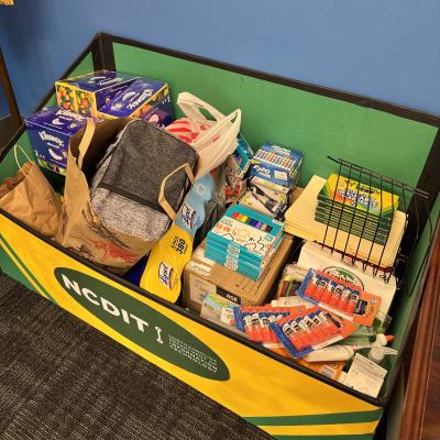 NCDIT School Supply Box