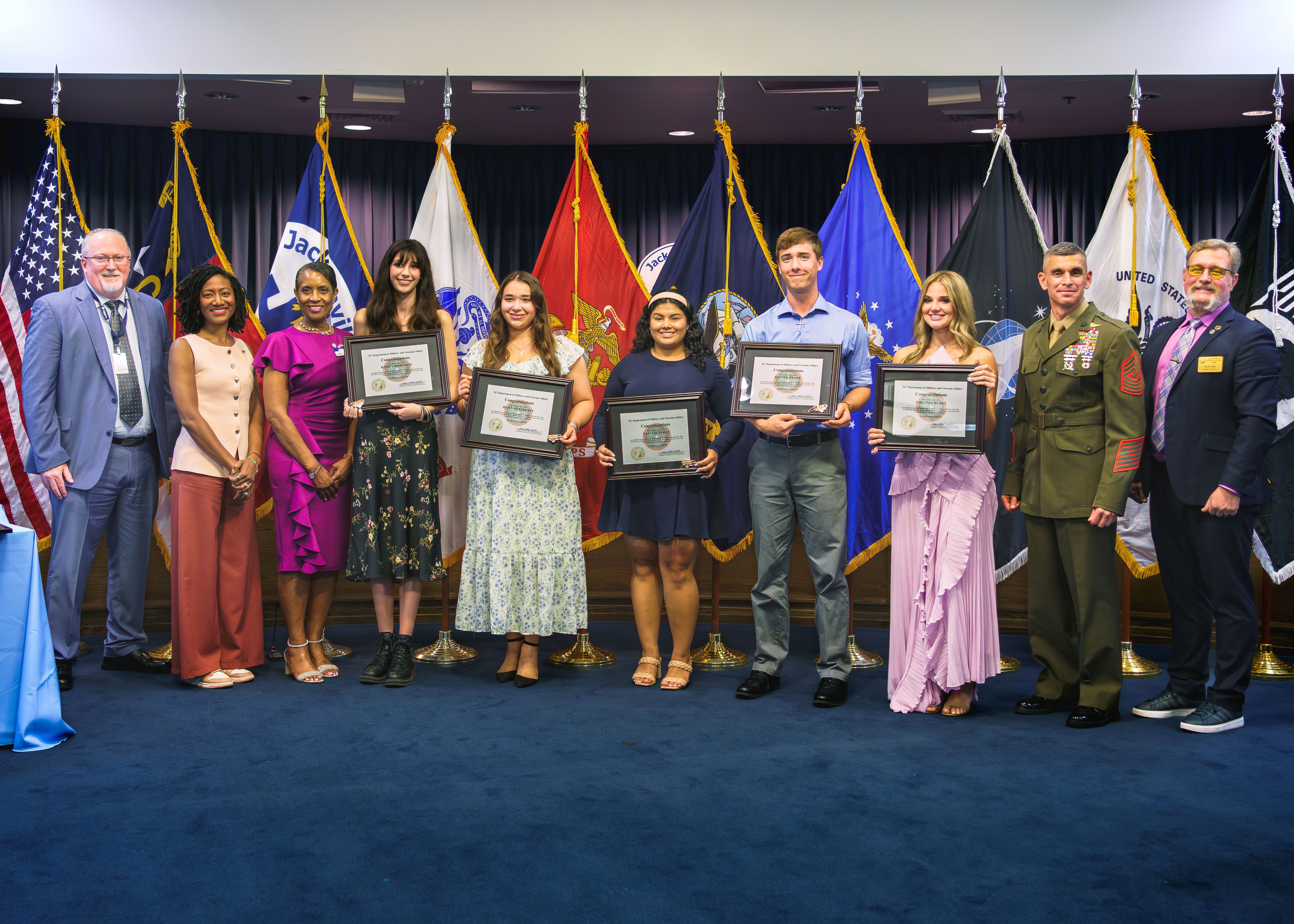 North Carolina recognizes outstanding military children at 2026 semifinalist event