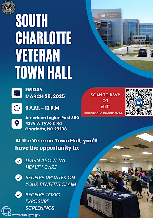 South Charlotte Veteran Town Hall