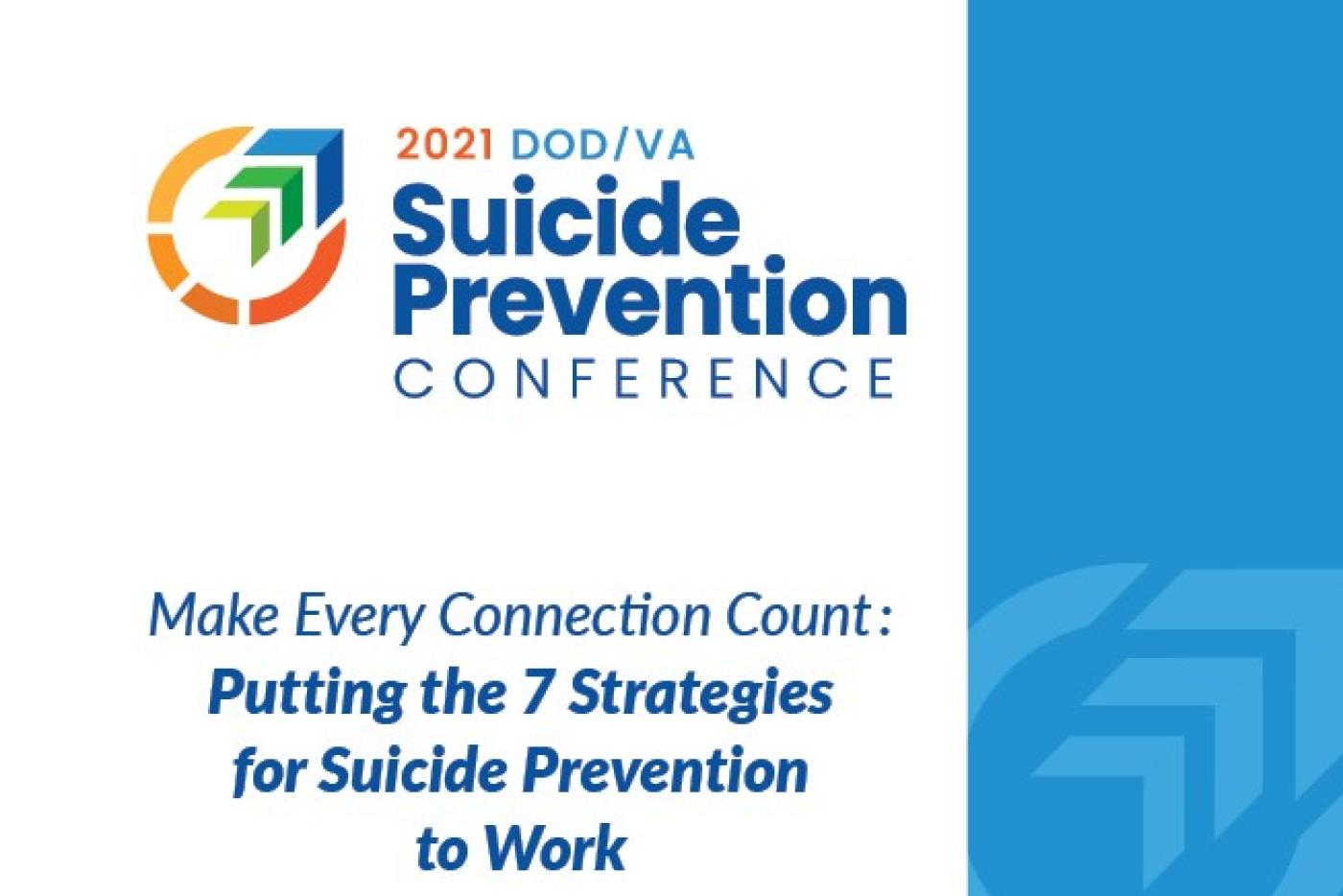 2021 DOD/VA Suicide Prevention Conference