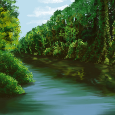 an illustration of Dismal Swamp State Park