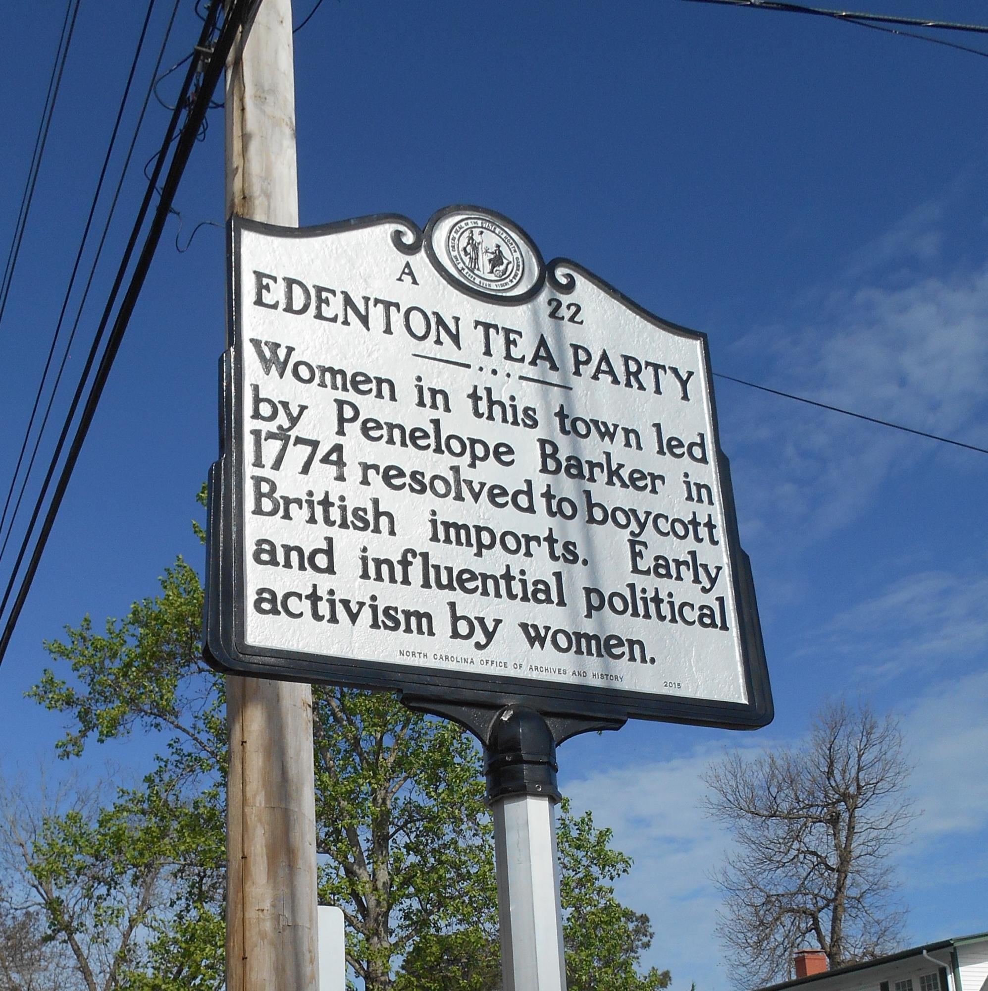 Women of Edenton Resolve to Forego English Tea, 1774 | NC DNCR
