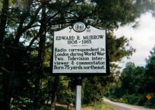Edward R. Murrow 1908-1965 (J-92) | NC DNCR