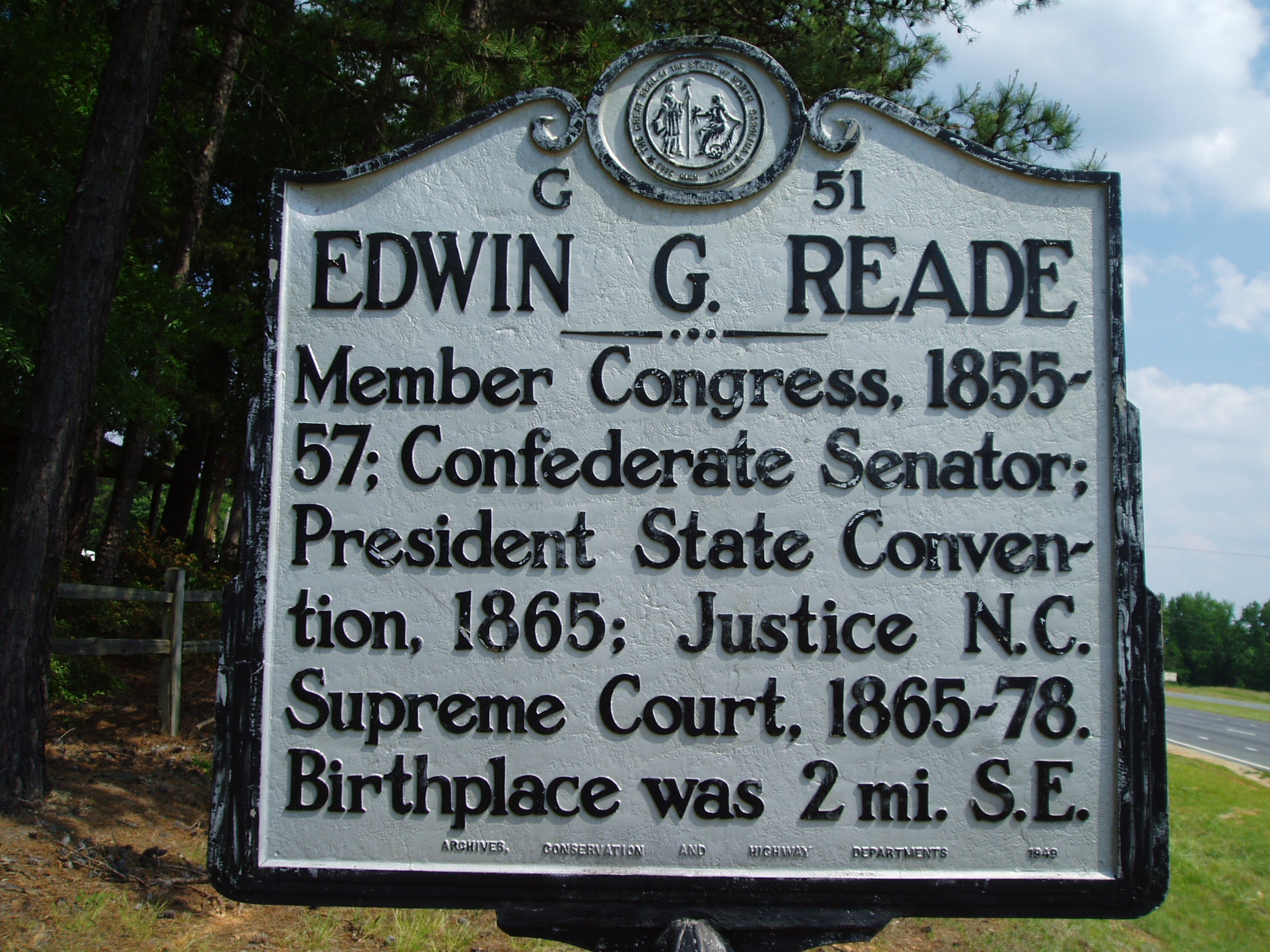 Edwin G. Reade (G-51) | NC DNCR