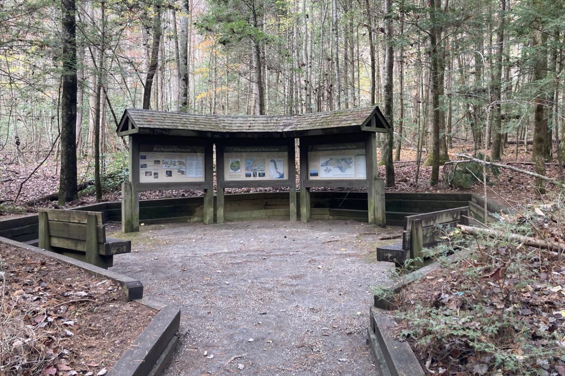Additional areas and trails in South Mountains State Park in Burke County will open for use April 10.