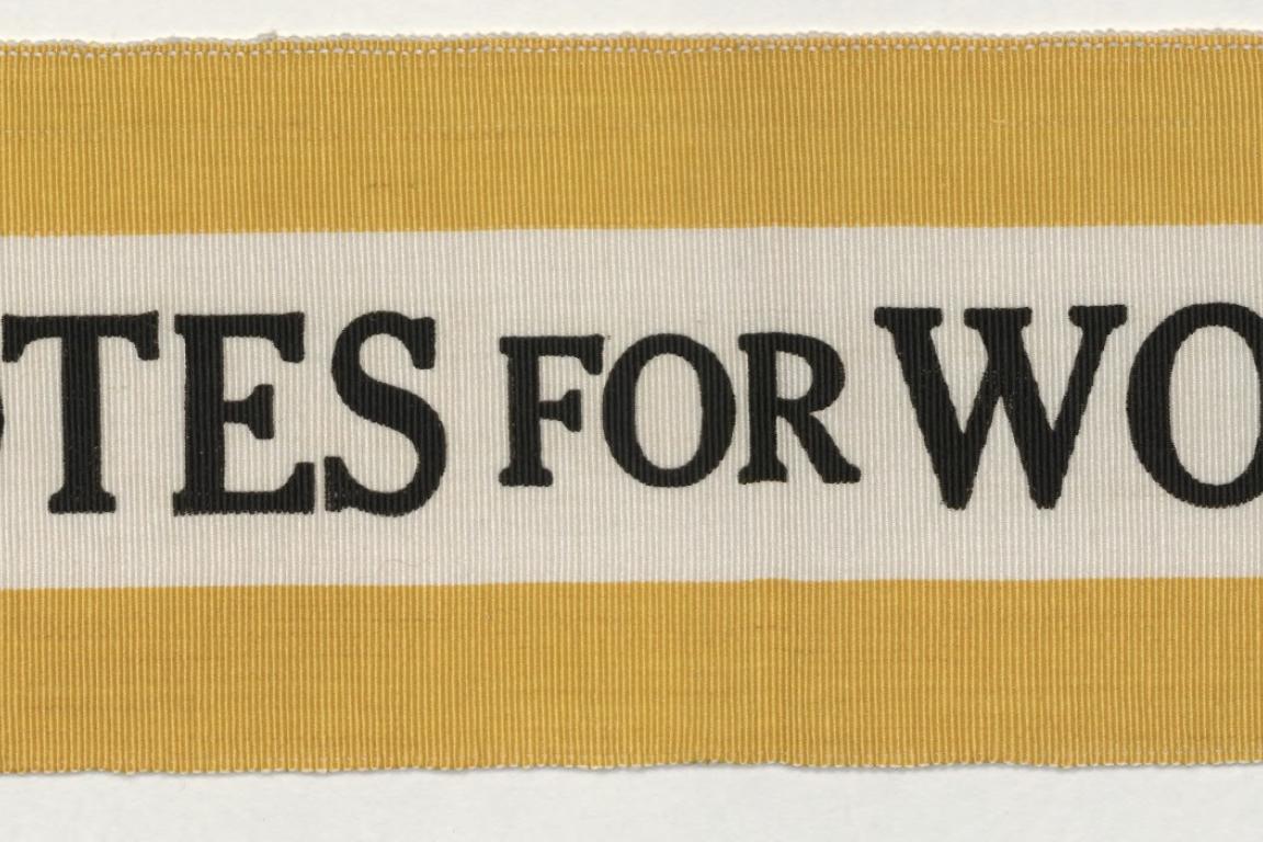 Votes for Women sash