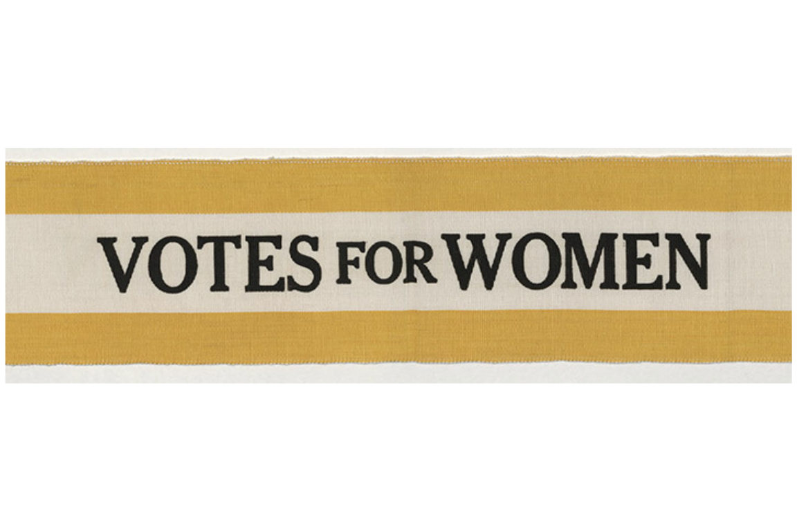 Votes for Women sash