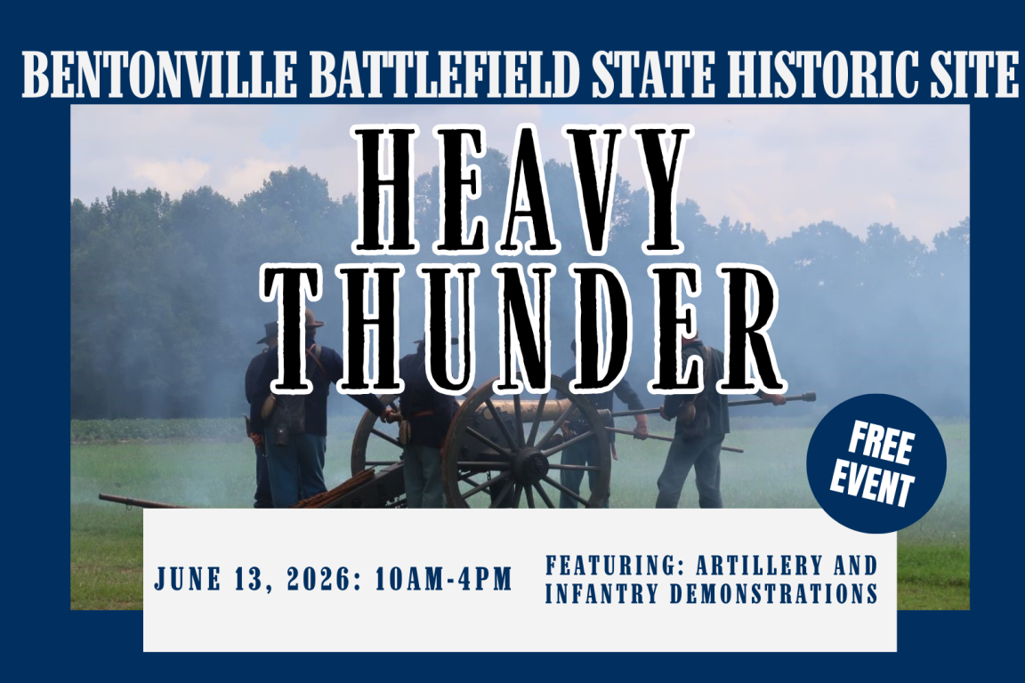Bentonville’s Free ‘Heavy Thunder’ Event to Feature Cannon and Musket Demonstrations