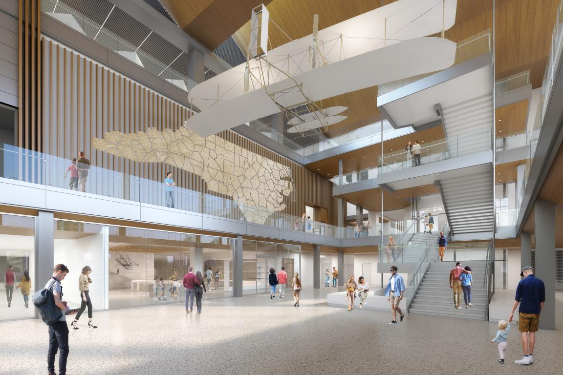 North Carolina Museum of History Shares New Renderings of Future Educational Spaces
