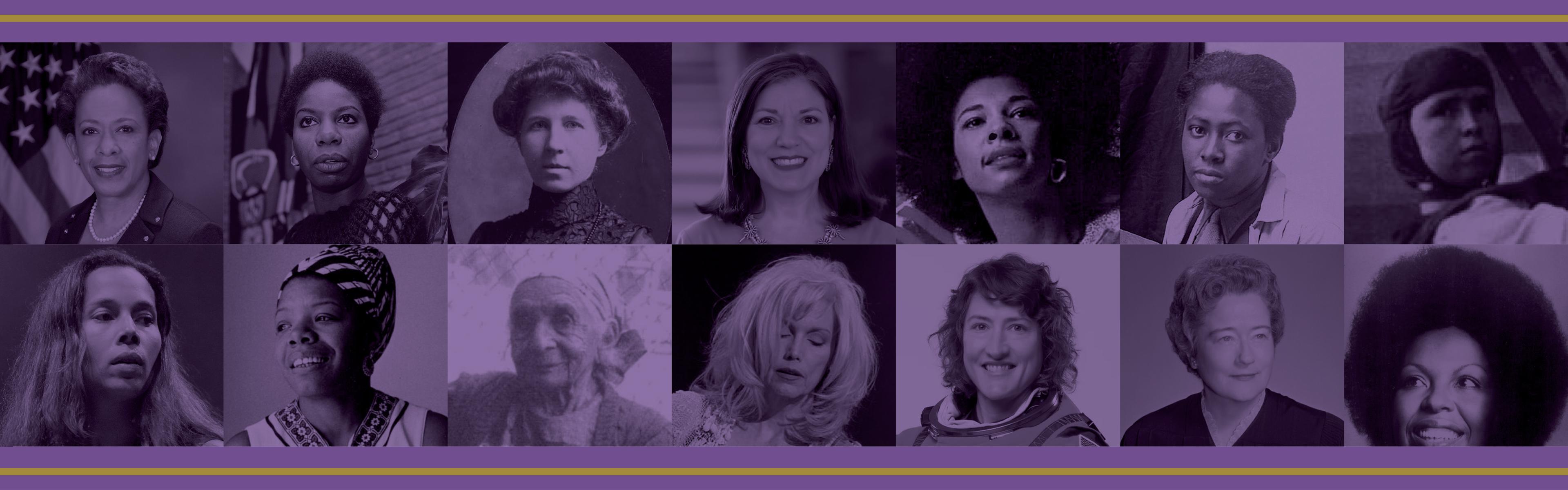 Women's history month carousel image