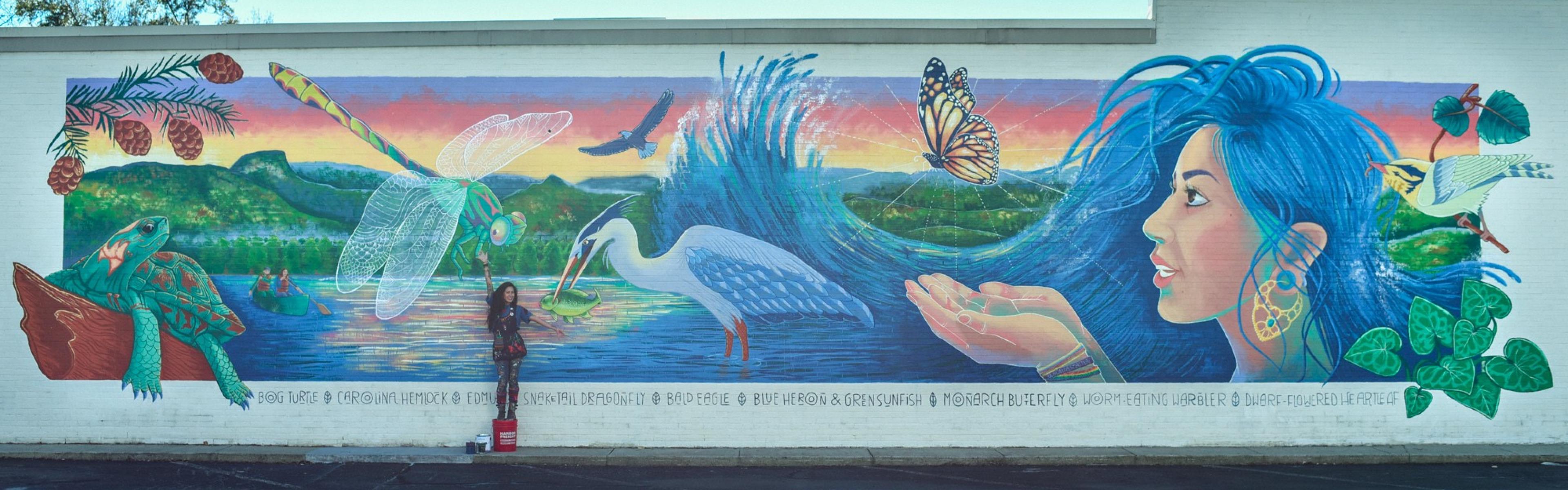 Morganton mural