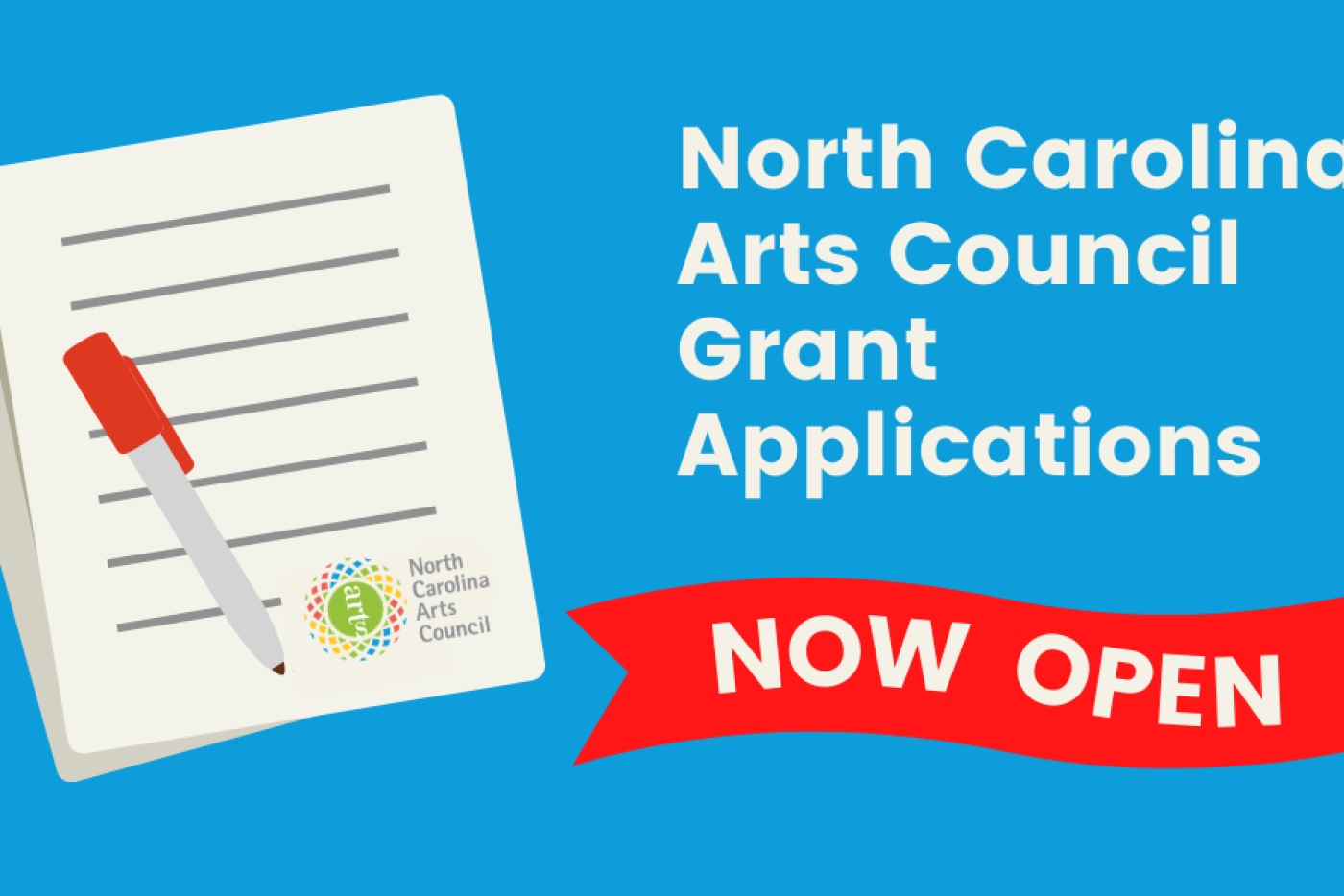 North Carolina Arts Council Grant Applications: Now Open