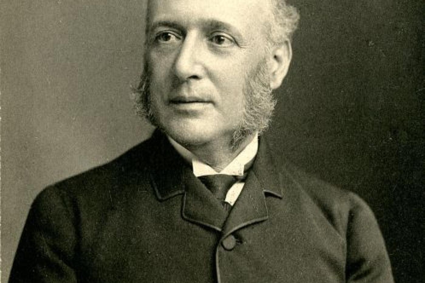 A photographic portrait of Dr. Jacob Mendez Da Costa.