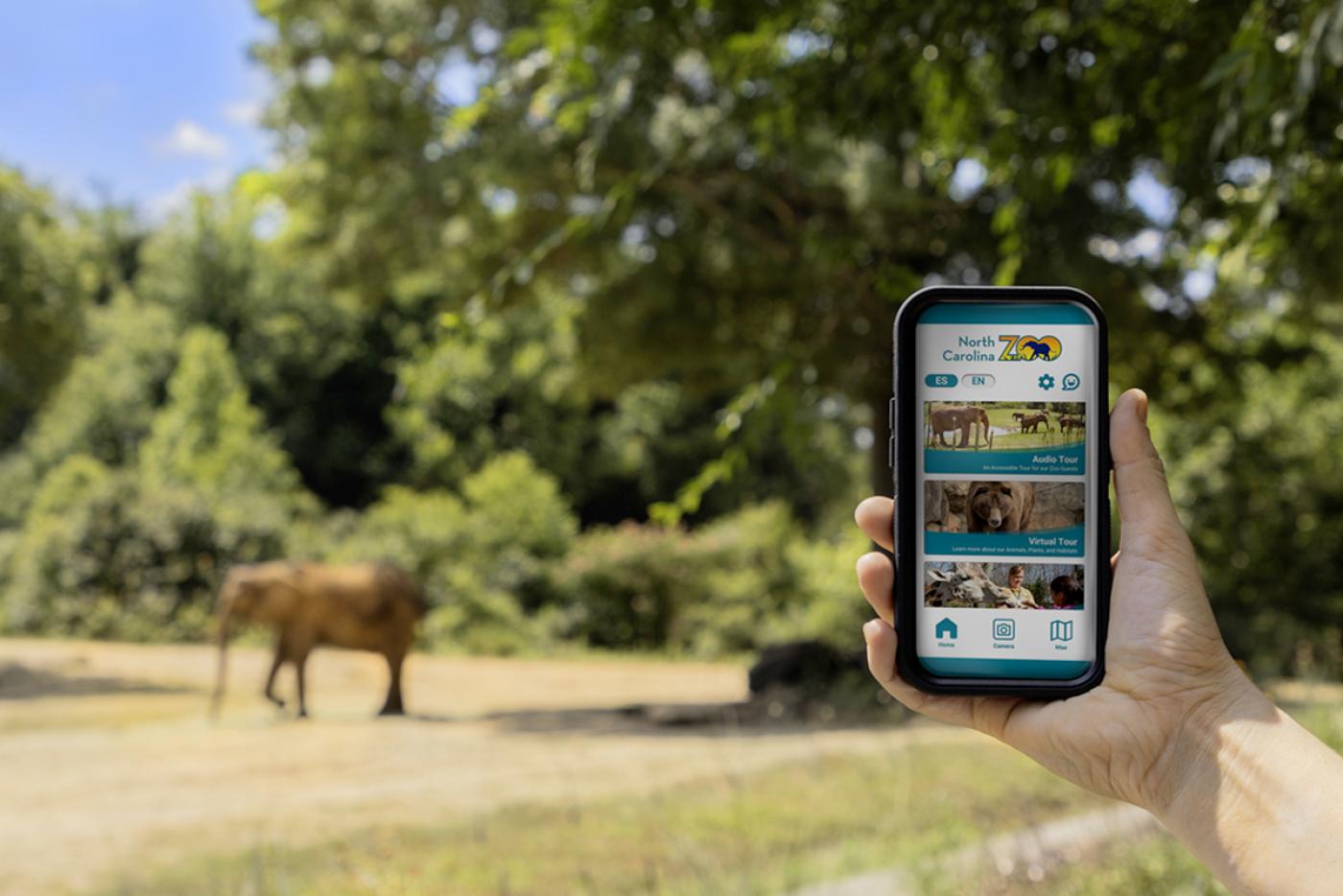 A new mobile app from the North Carolina Zoo will offer guests an engaging way to experience the world’s largest natural habitat zoo.