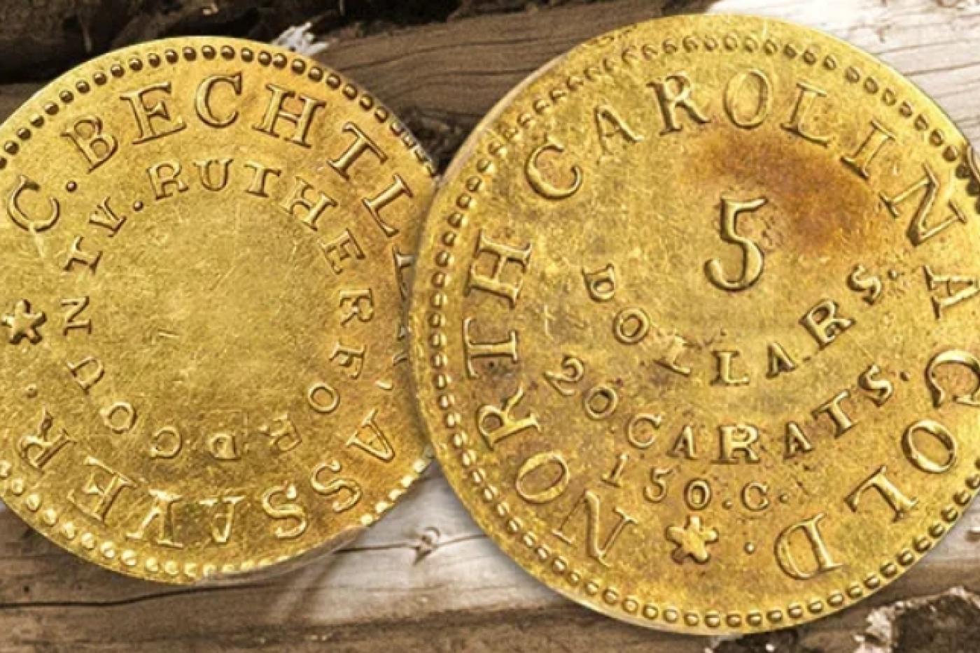 Two gold coins