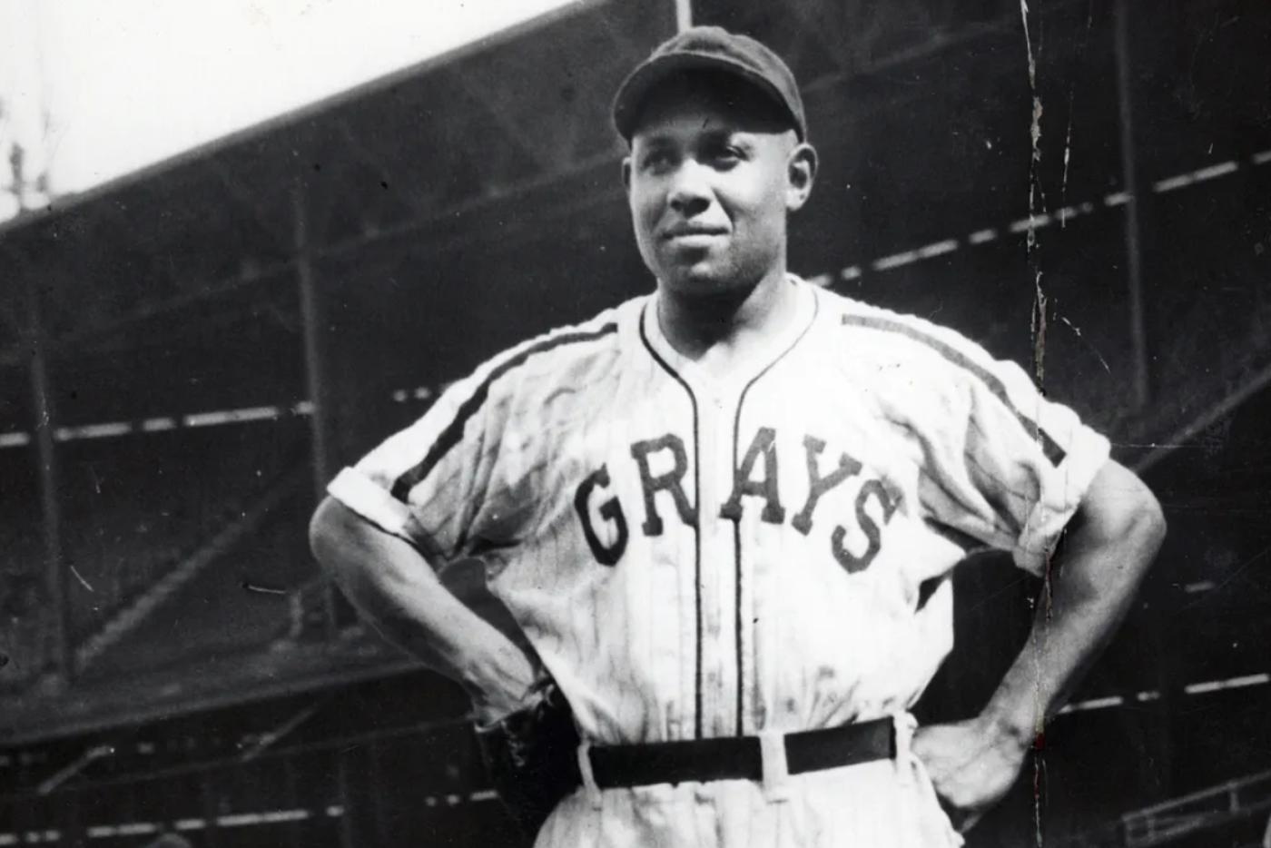 Walter Fenner “Buck” Leonard in his baseball uniform.