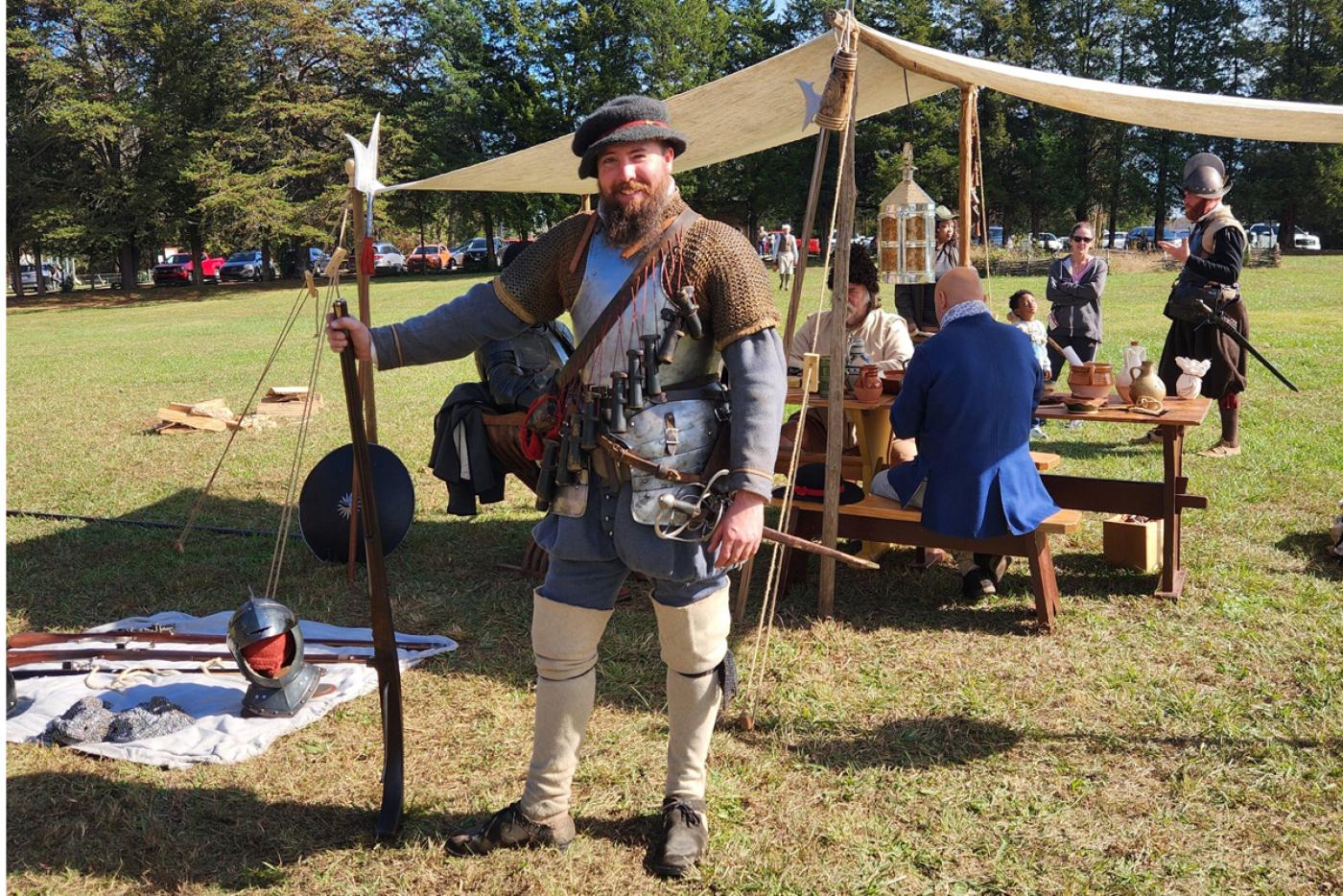 Re-enactors dressed as soldiers and support personnel from the Civil War, both World Wars, the American Revolution, and many other time periods will honor North Carolina’s military history at Fort Dobbs State Historic Site Nov. 1.
