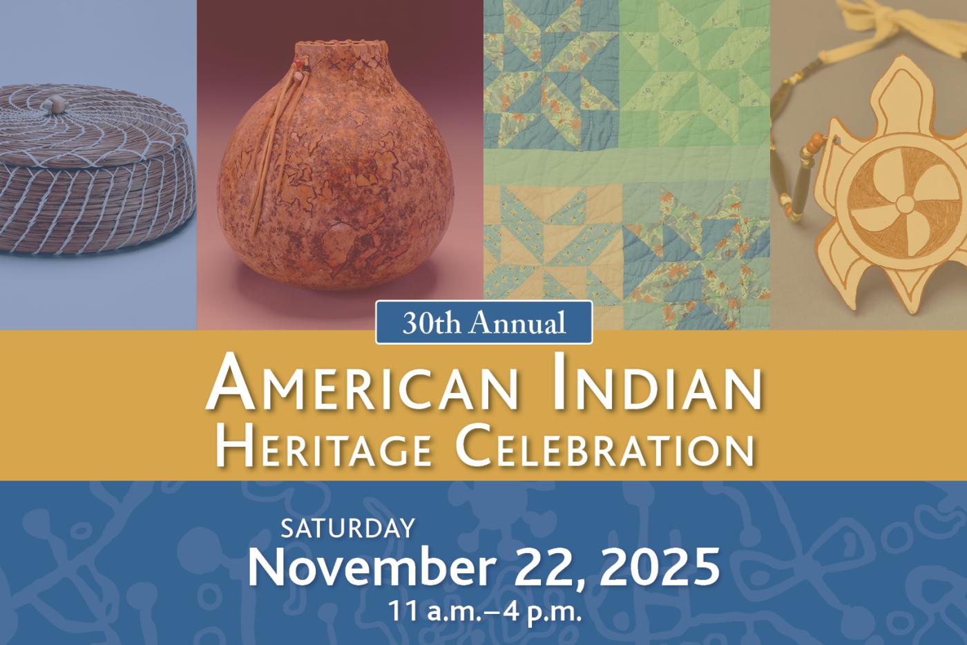 Graphic for The American Indian Heritage Celebration Turns 30