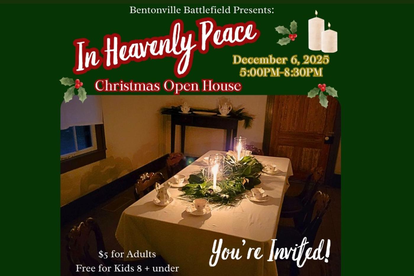 Graphic for Celebrate Christmas in Bentonville