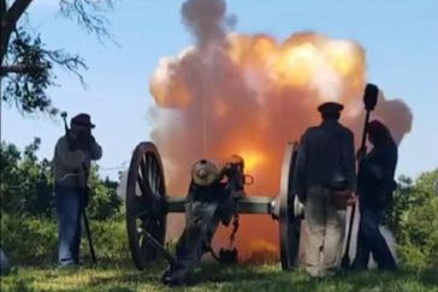 Artillery demonstrations will be a part of Fort Fisher State Historic Site's summer season kickoff.