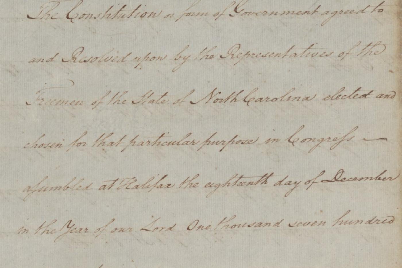 State Archives to Display Original 1776 State Constitution at Capitol 250: NC Freedom Fest July 4