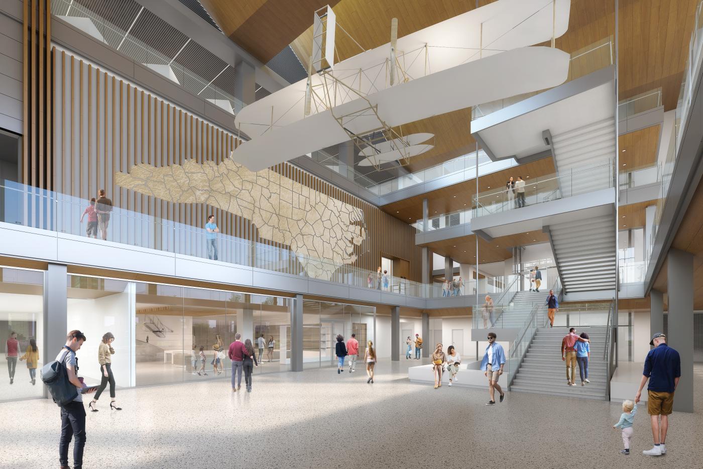North Carolina Museum of History Shares New Renderings of Future Educational Spaces
