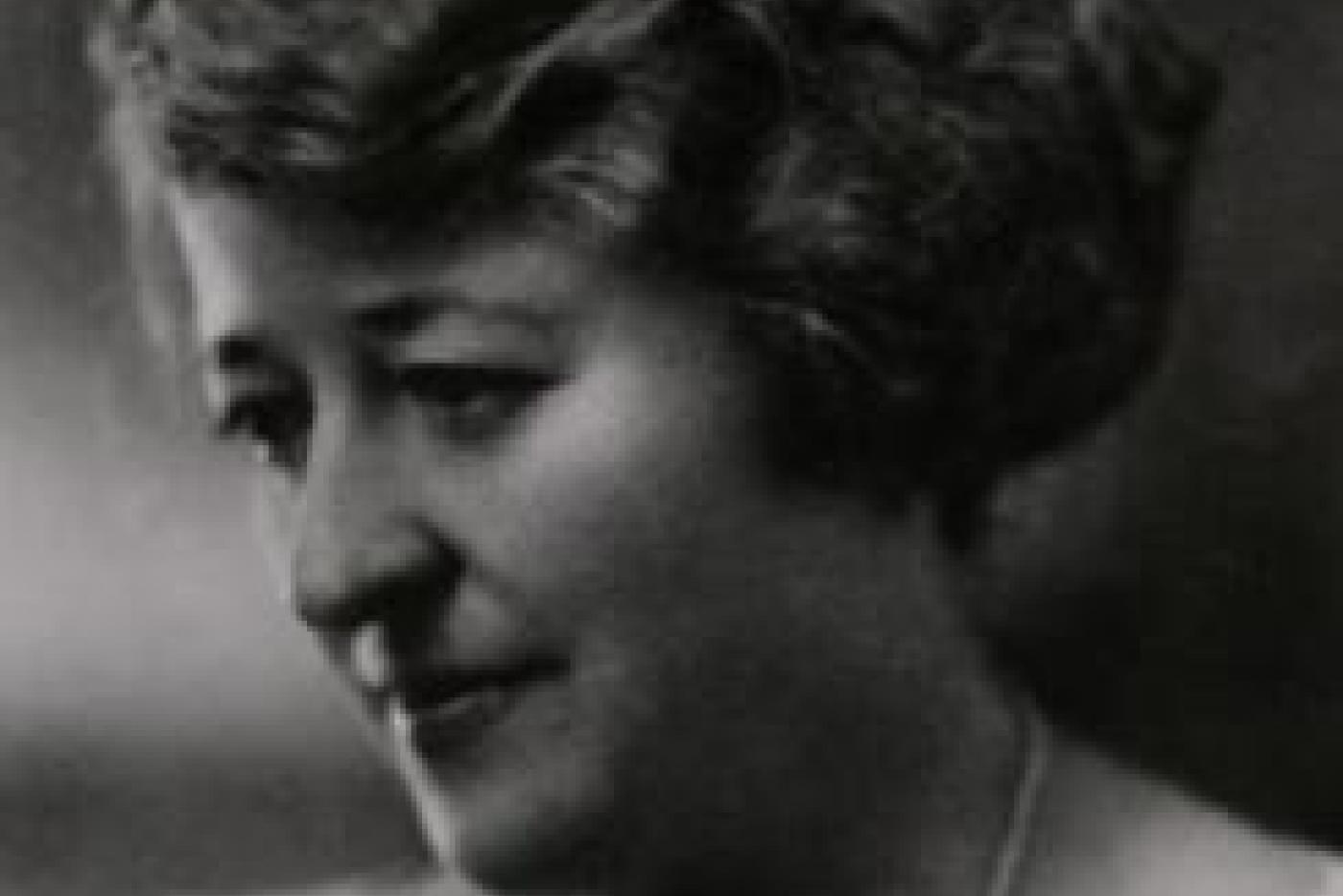 Annie Land O’Berry, administrator of the North Carolina Emergency Relief Administration. Image from the State Archives.