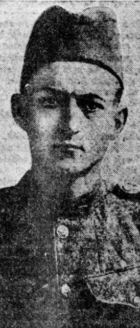 Edgar Halyburton, circa 1919. 