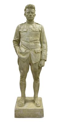 Cyrus Dallin's sculpture "Captured, but not Conquered." Courtesy Alexander County Public Library.