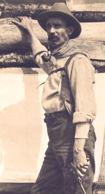 Horace Kephart in 1906. Western Carolina University, Hunter Library Special Collections, Public Domain.