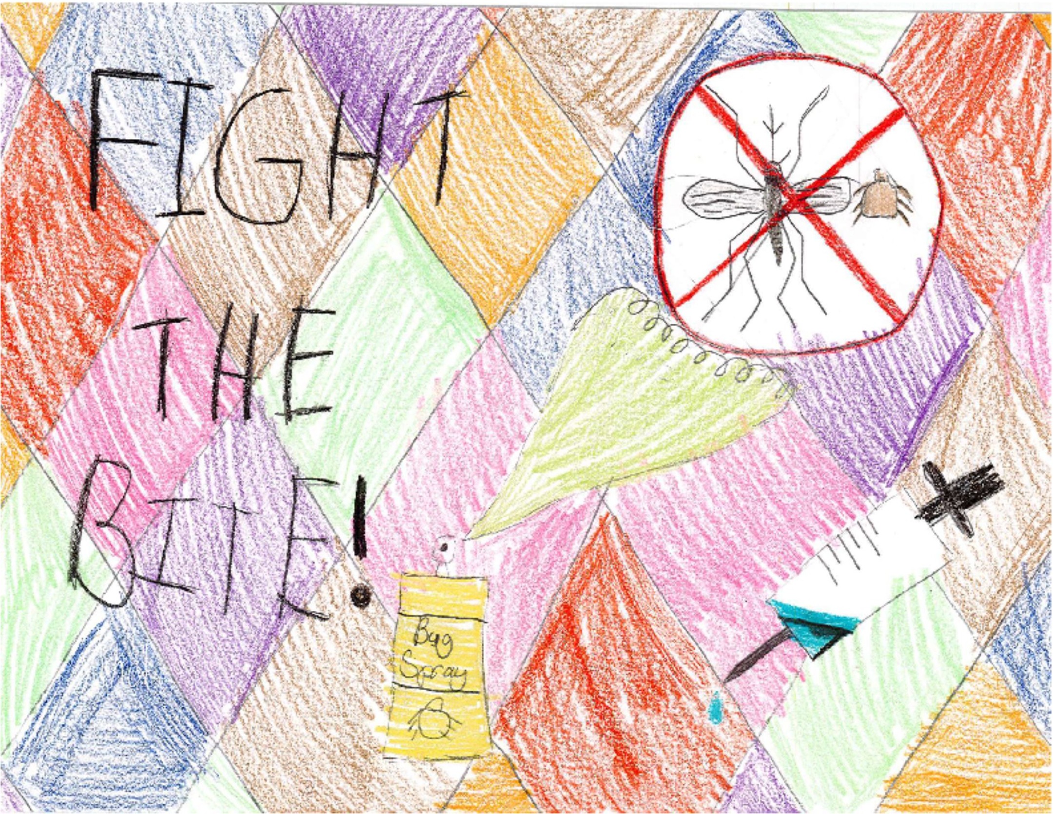Fight the Bite Contest Winners Artwork