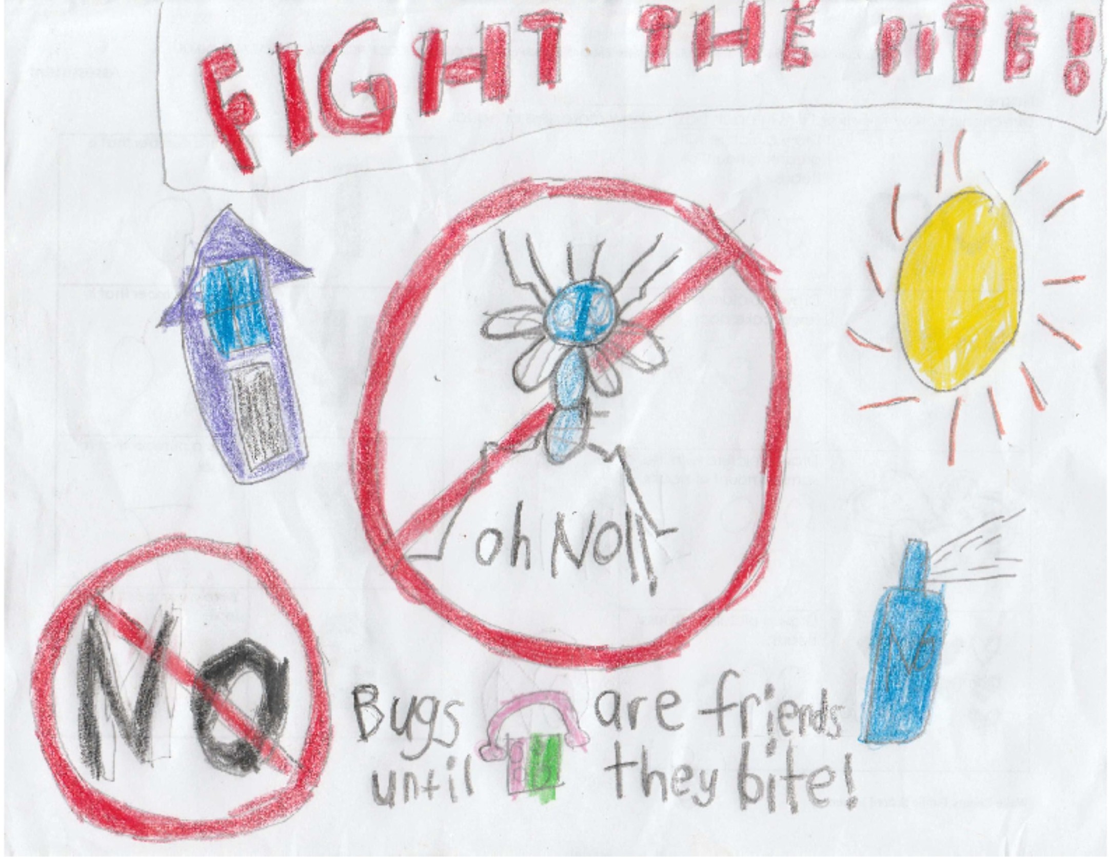 Fight the Bite Contest Winners Artwork