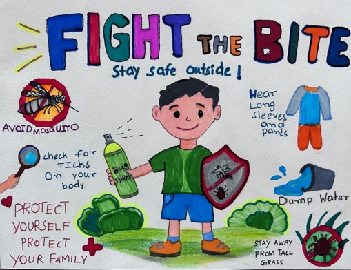 Fight the Bite Contest Winners Artwork