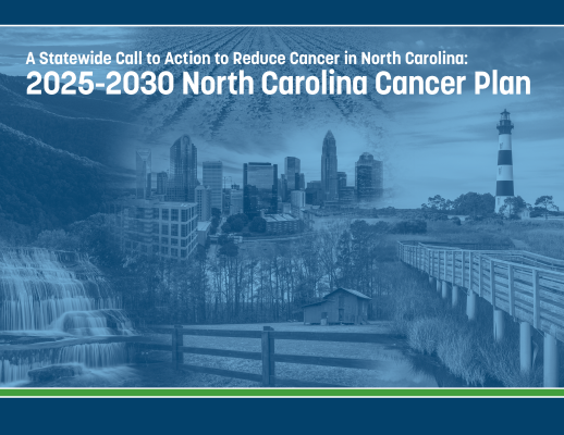 Cover page of NC's Comprehensive Cancer Control Action Plan