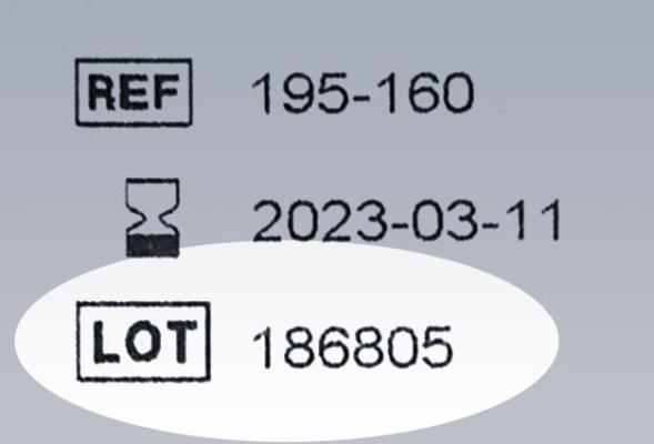 Expiration date highlighted on a COVID-19 test