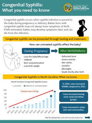 Preview image of Fact Sheet in English about Congenital syphilis
