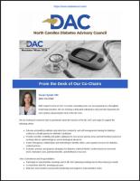 Sample newsletter cover