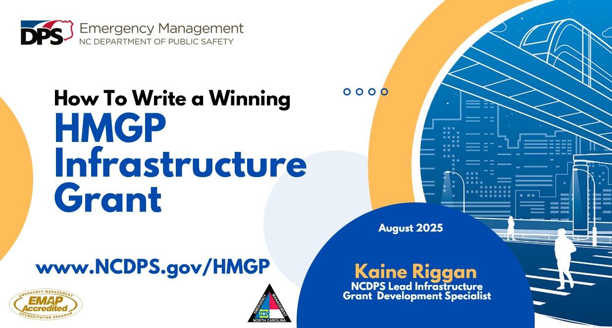 How to write a winning HMGP Infrastructure Grant - Graphic with link to video