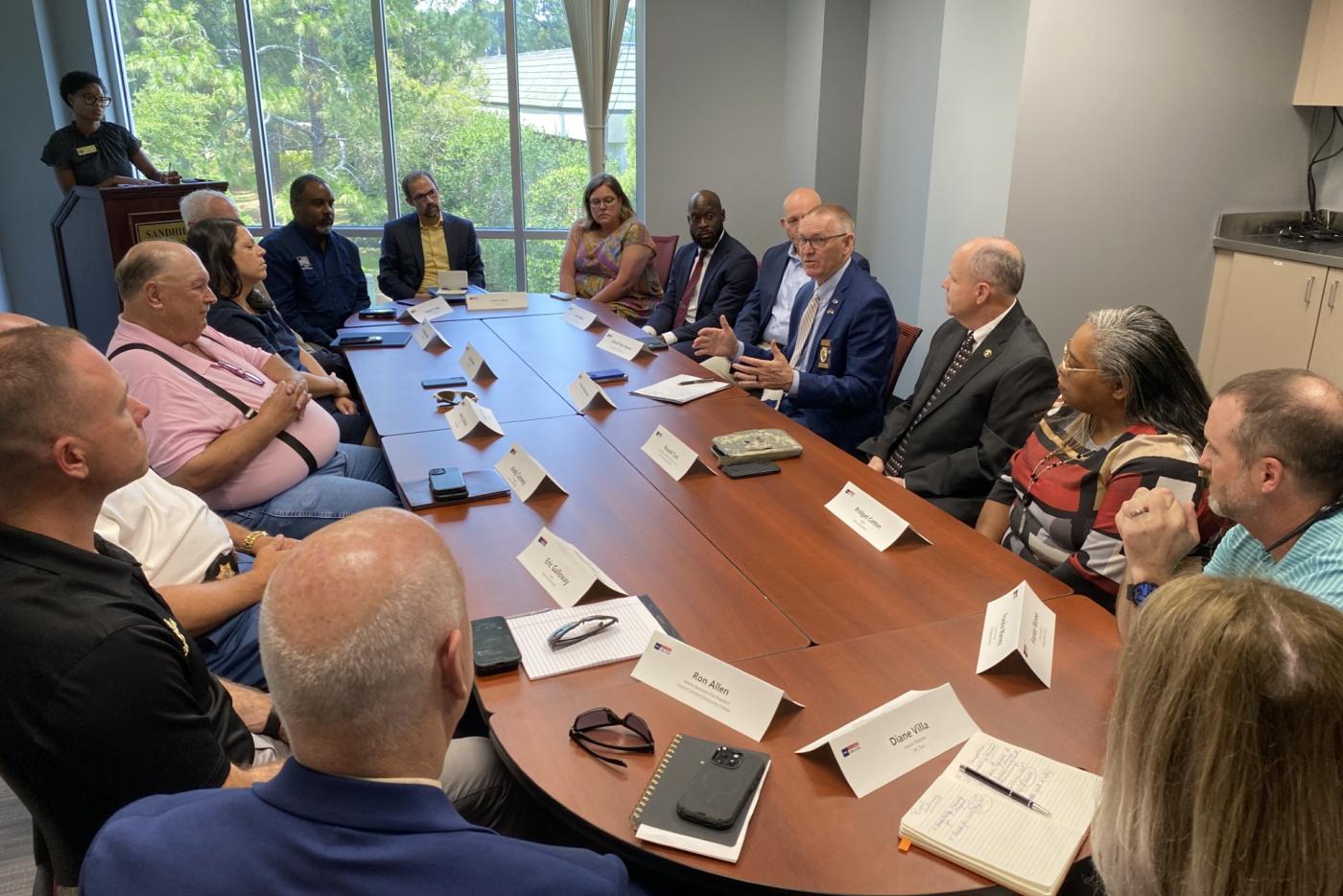 Secretary Jeff Smythe holds a listening session in Pinehurst
