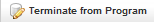 Terminate from Program button
