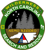 North Carolina Wilderness Search and Rescue Team logo 