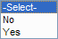 Dropdown for EHA
