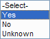 Dropdown for IEP
