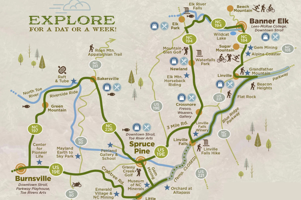Graphic with green lines dipicting a map on a tan background